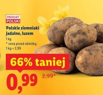 Polskie ziemniaki jadalne, luzem