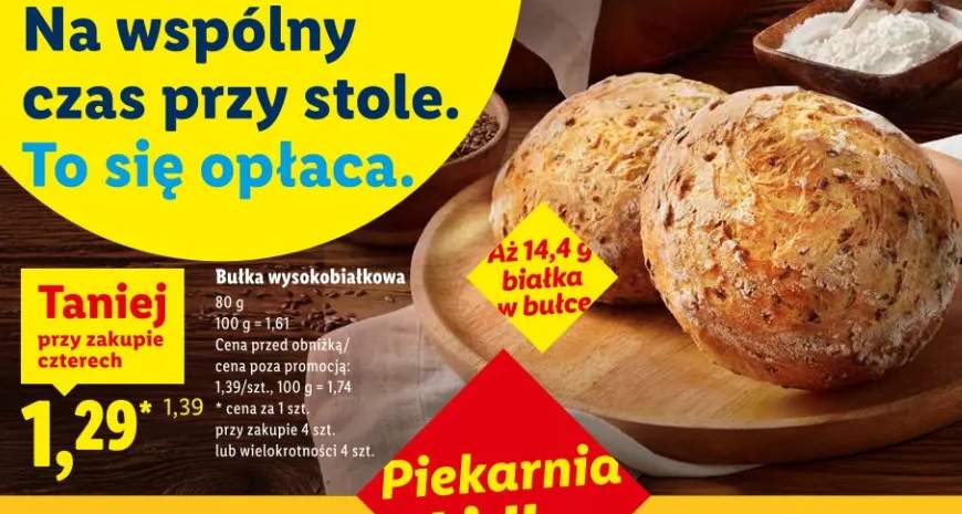 Bułka wysokobiałkowa