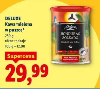 Kawa mielona w puszce