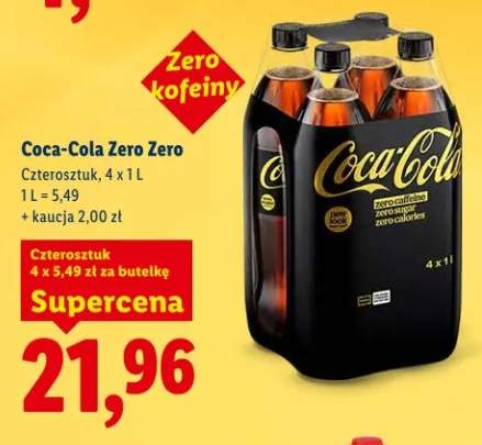 Napój gazowany Zero Zero