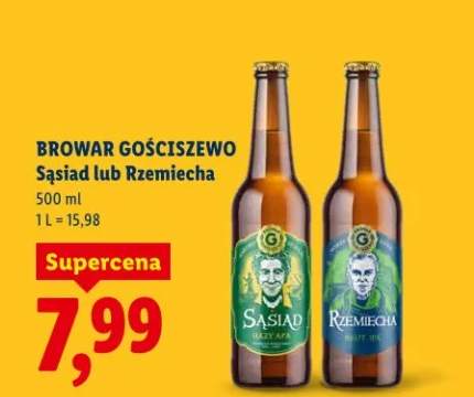 Piwo Gościszewo Sasiad lub Rzemiecha