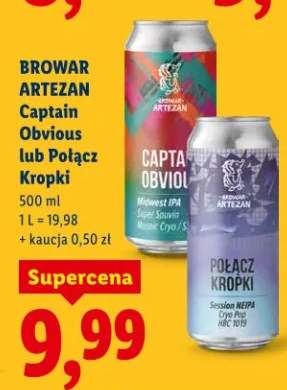 Piwo Artezan Captain Obvious lub Palacz Kropki