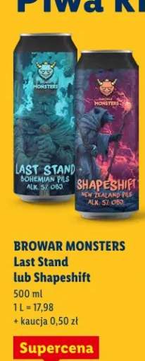 Piwo Monsters Last Stand lub Shapeshift