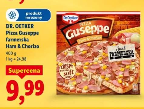 Pizza Guseppe farmerska Ham & Chorizo