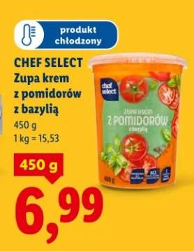 Zupa krem z pomidorów z bazylią