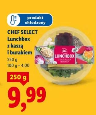 Lunchbox z kaszą i burakiem