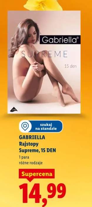 Rajstopy Supreme, 15 DEN