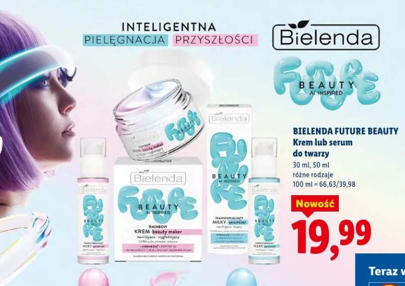 Krem lub serum do twarzy