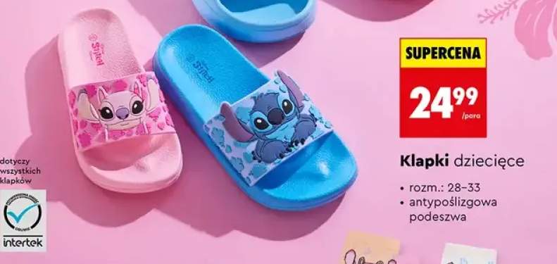klapki dziecięce