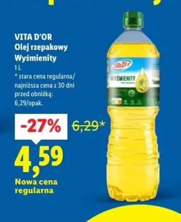 Olej rzepakowy Wyśmienity