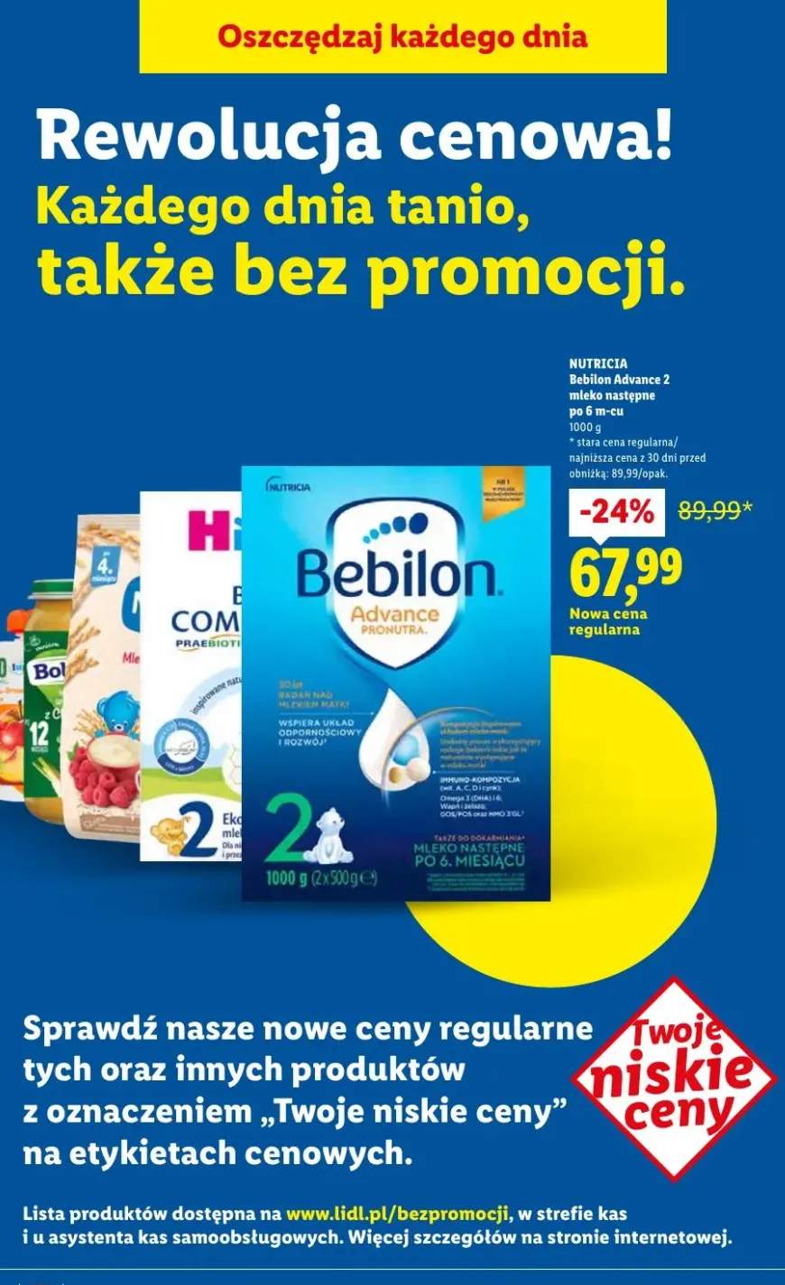 Mleko następne Bebilon Advance 2 po 6 m-cu