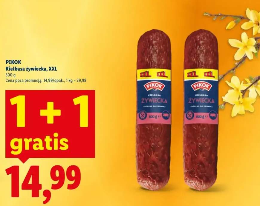 Kiełbasa żywiecka XXL