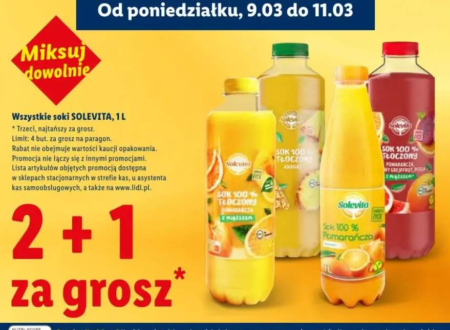 Sok 100% tłoczony pomarańczowy z miąższem