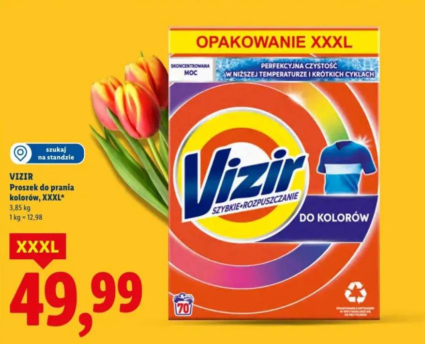 Proszek do prania kolorów, XXXL