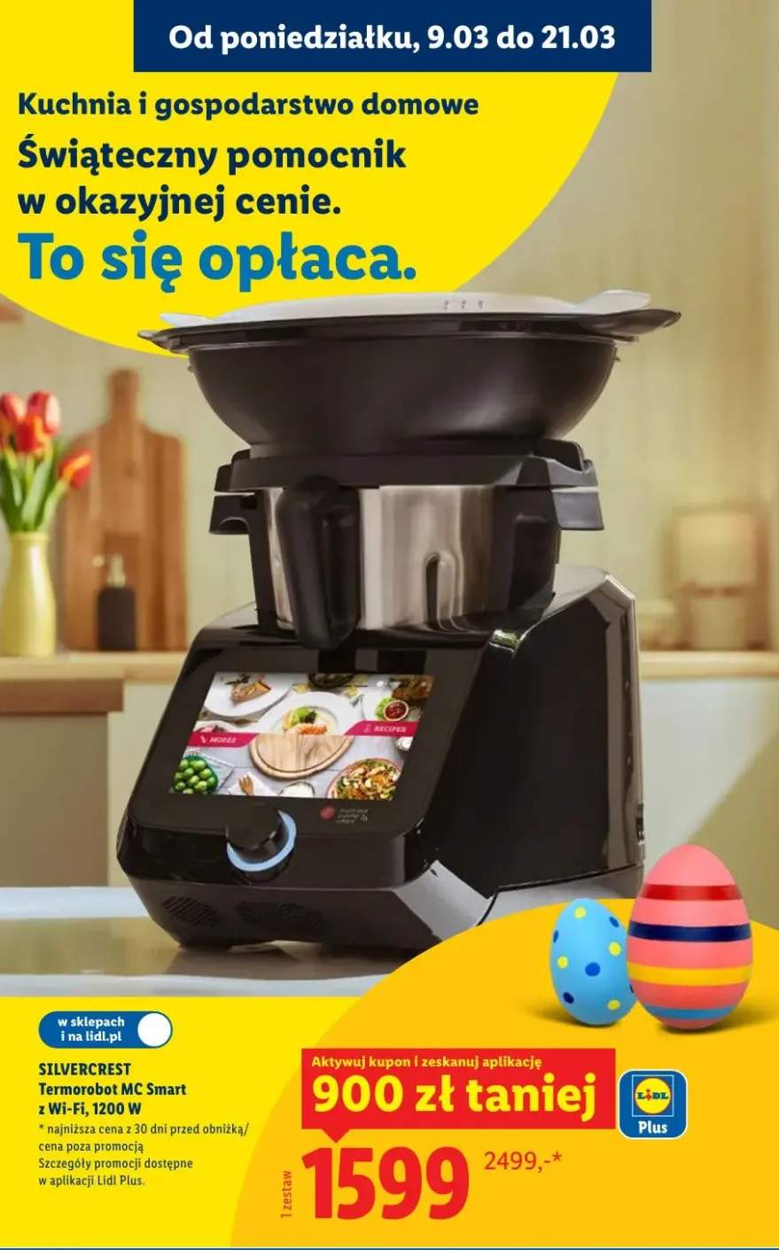 Termorobot MC Smart z Wi-Fi, 1200 W