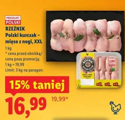 Kurczak – mięso z nogi, XXL