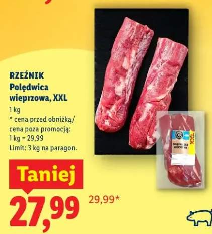 Polędwica wieprzowa, XXL