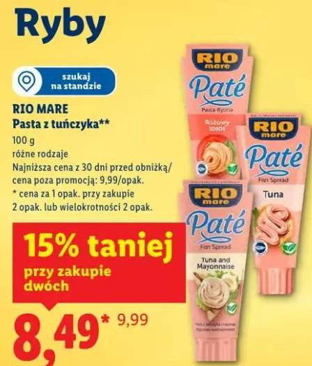 Pasta z tuńczyka różne rodzaje