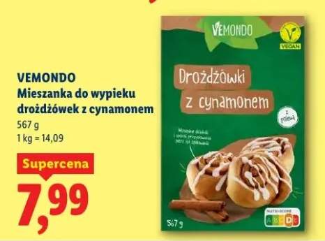 Mieszanka do wypieku drożdżówek z cynamonem