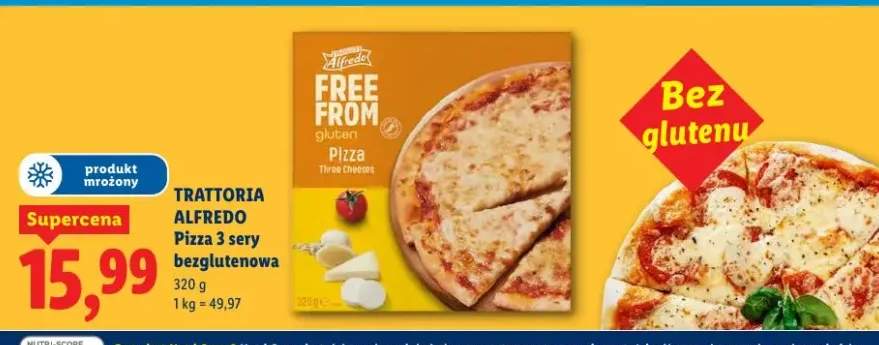 Pizza 3 sery bezglutenowa