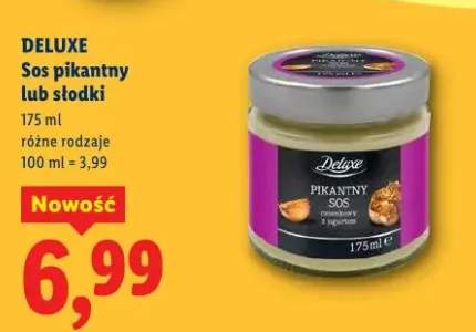 Sos pikantny lub słodki