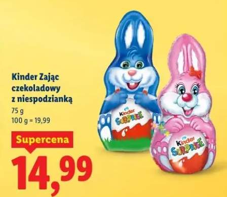 Zając czekoladowy z niespodzianką