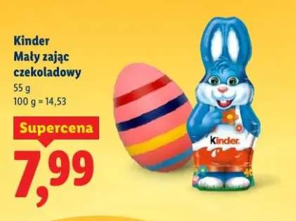 Mały zając czekoladowy