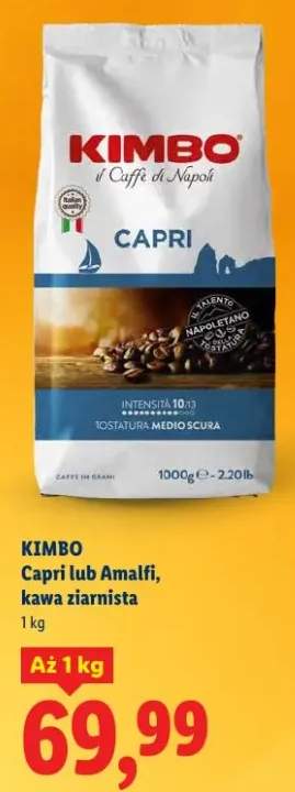 Capri lub Amalfi, kawa ziarnista