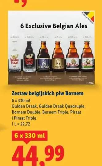 Zestaw belgijskich piw Bornem
