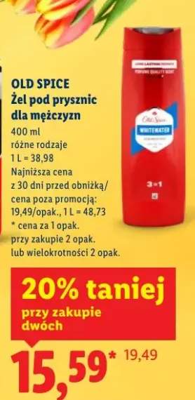 Żel pod prysznic dla mężczyzn różne rodzaje