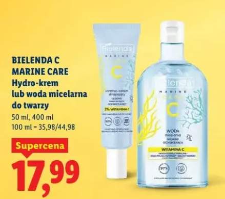 Hydro-krem lub woda micelarna do twarzy