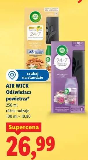 Automatyczny odświeżacz powietrza Active Fresh + wkład