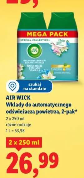 Wkład do automatycznego odświeżacza powietrza, 2-pak
