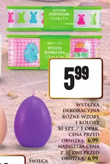 świeca dekoracyjna