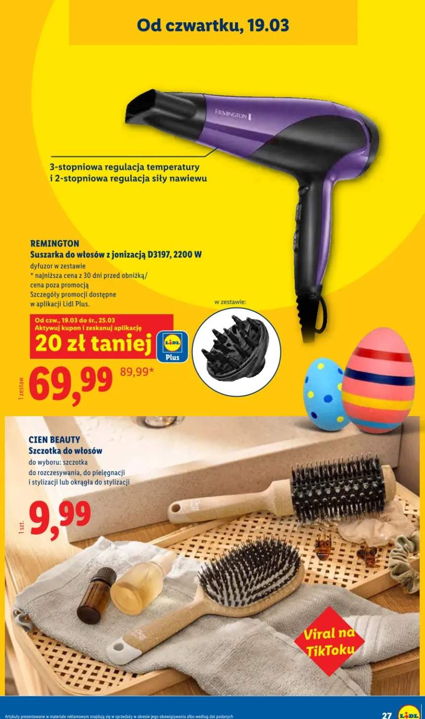 Suszarka do włosów z jonizacją D3197, 2200 W