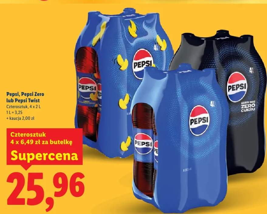Napój gazowany Pepsi Zero