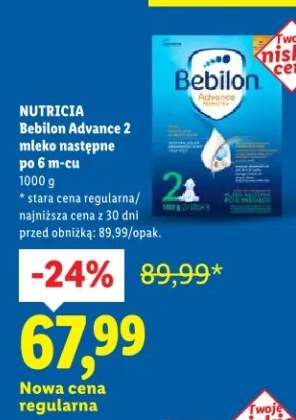 Mleko Bebilon Advance 2 mleko następne po 6 m-cu