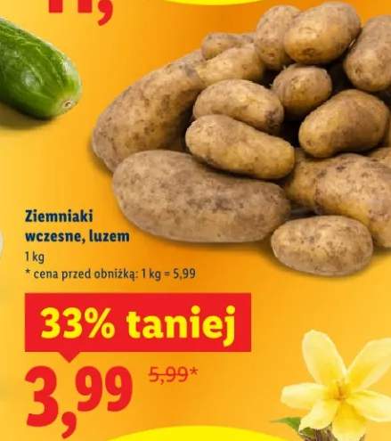 Ziemniaki wczesne luzem