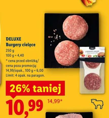 Burgery cielęce