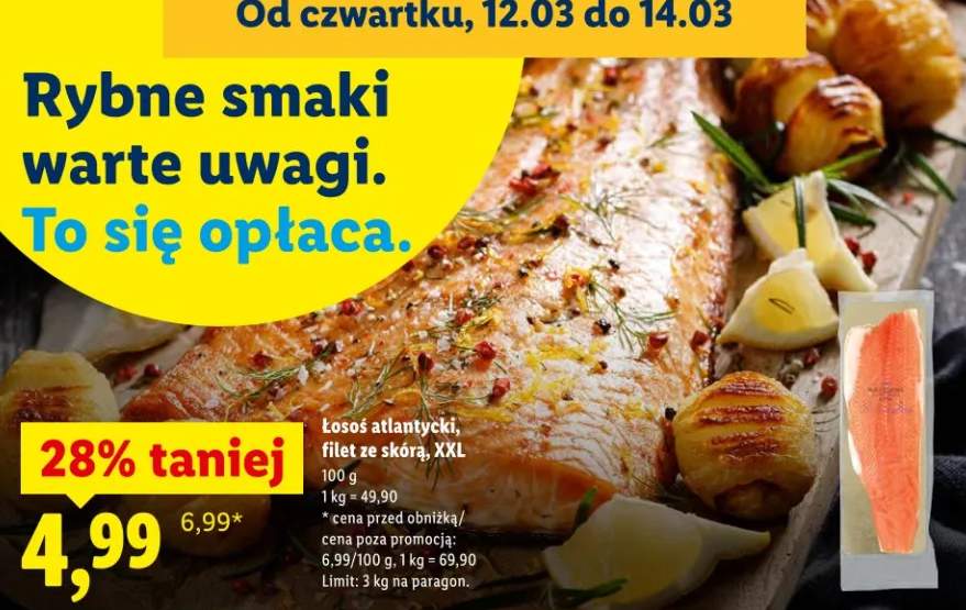 Łosoś atlantycki filet ze skórą XXL