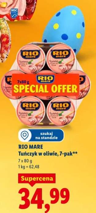 Tuńczyk w oliwie 7-pak