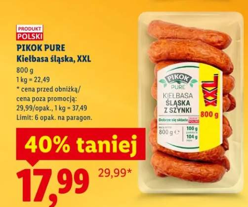 Kiełbasa śląska XXL