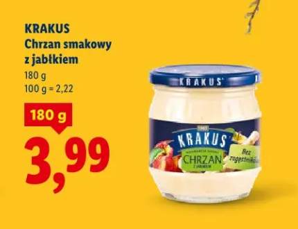Chrzan smakowy z jabłkiem