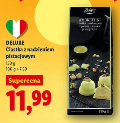 Ciastka z nadzieniem pistacjowym