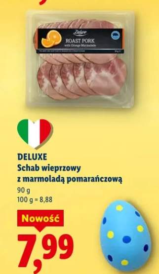 Schab wieprzowy z marmoladą pomarańczową