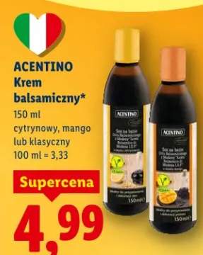 Krem balsamiczny cytrynowy, mango lub klasyczny