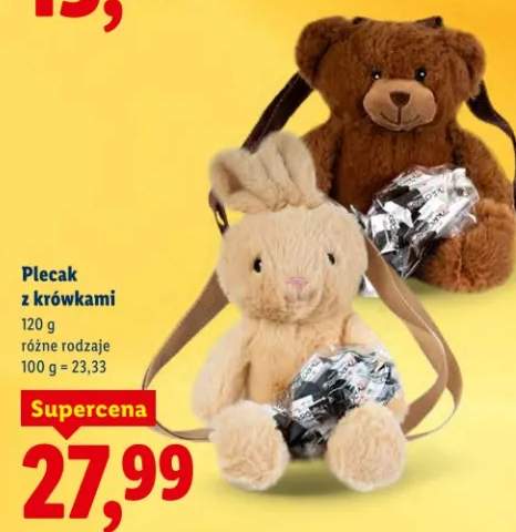 Plecak z krówkami różne rodzaje