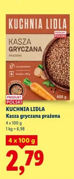 Kasza gryczana prażona