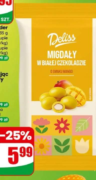 migdały w czekoladzie