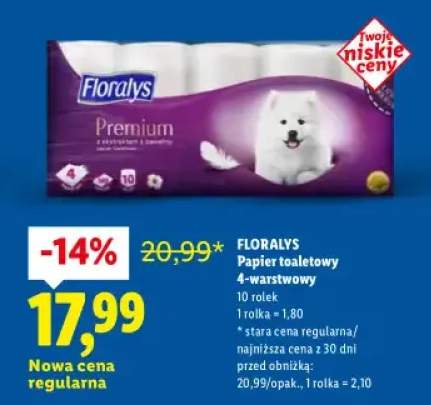 Papier toaletowy 4-warstwowy